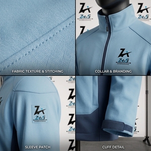 Customized Embroidery Canvas Lacrosse <b>Jacket</b> <b>Chore</b> Work <b>Jacket</b> With Front Button Closure Outerwear <b>Men's</b> Lacrosse <b>Jacket</b> - Product Image 4