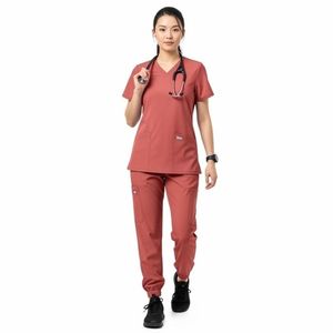 Wholesale Breathable Comfortable Hospital Wear Set Cotton Polyester <b>Scrub</b> Suits Custom <b>Nurse</b> <b>Scrub</b> Suit OEM Medical Uniform - Product Image 6