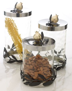 Cylinder Stainless Steel <b>Storage</b> Jar With Metal Lid Airtight Handcrafted Modern Luxury Design For Kitchen <b>Food</b> Preservation - Product Image 6