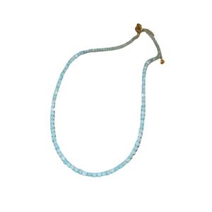 Collier de perles colorées, chaîne de clavicule haut de gamme à la mode, avec un tempérament simple, polyvalent et une personnalité fraîche - Product Image 5