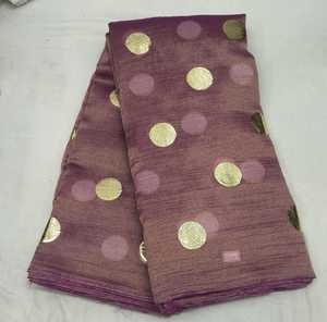 Tissu en mousseline tissée haut de gamme bicolore, séchage rapide, léger, fluide, doux, à double teinte, pour robes, saris, ensembles et lehengas pour femmes - Product Image 2