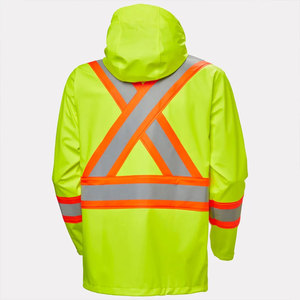 High Visibility Working Safety Security <b>Jackets</b> Reflective Men's Winter Hi Viz Work Outdoor Construction <b>Worker</b> <b>Jacket</b> - Product Image 4