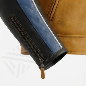 Chaqueta de Motociclista de Cuero Genuino para Hombre de la Mejor Calidad, Nueva Colección de Invierno, Chaquetas de Motocicleta con Protecciones Desmontables Personalizadas - Product Image 6