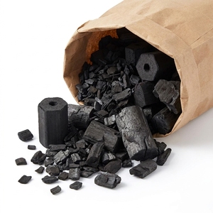 Carbón industrial en trozos de 50 mm para metalurgia y filtración de agua, combustible de carbono con bajo contenido de humedad y alta pureza. - Product Image 1