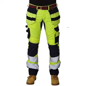 Custom <b>Work</b> <b>Pants</b> Pocket Safety <b>Cargo</b> <b>Pants</b> Workwear Trousers for Men Wholesale Durable Construction <b>Pants</b> - Product Image 2