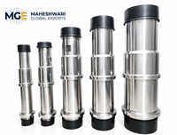 Pièces industrielles robustes en acier inoxydable usinées CNC de haute précision, sur mesure, pour assemblages métalliques