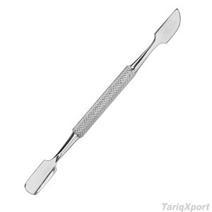 Empujador de Cutículas Profesional de Acero Inoxidable Reutilizable de Alta Calidad, Diseño de Doble Cabeza con Logotipo Personalizado, Caja de Manicura, Herramientas de Belleza - Product Image 4