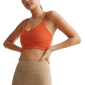 Soutien-gorge de sport pour femme en vente, pas cher, en gros, extensible, de haute qualité, pour yoga, fitness, gym, vêtements de sport, confortable, offrant un bon maintien, élégant - Product Image 4