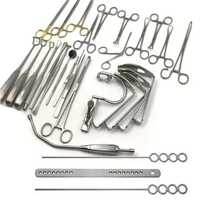 Ensemble professionnel de 30 instruments orthopédiques manuels en acier inoxydable allemand pour l'tonsillectomie et l'adénoïdectomie, haute qualité