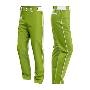 Pantalons de baseball sur mesure pour jeunes hommes, prix de gros, taille adulte, fabrication professionnelle - Product Image 4