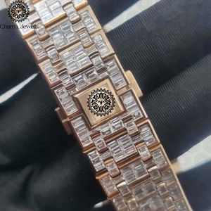 Montre de luxe pour homme Charm Jewells, 40 mm, acier inoxydable, cadran analogique, mouvement mécanique, étanche 10 bars, date automatique, tendance - Product Image 4