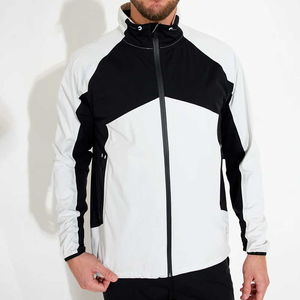 Veste coupe-vent de tennis pour homme, logo personnalisé, séchage rapide, respirante, écologique, légère, printemps automne, sports de plein air, décontractée - Product Image 2