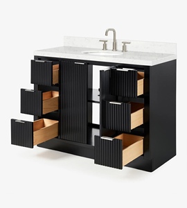 Mueble de Baño Personalizado Phoebe de 48 Pulgadas, Mueble con Lavabo Individual, Solo Mueble, Fabricante OEM de Vietnam - Product Image 4