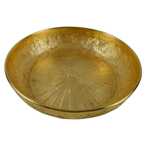 Tazón de Servir de Metal de Calidad Estándar con Acabado Antiguo de Latón, Tazón para Aperitivos, Ideal para Decoración de Mesa - Product Image 5