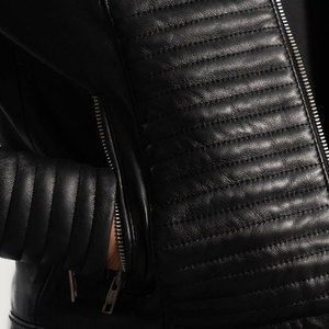 Veste en cuir pour femme de qualité supérieure, durable, tendance, à manches longues - Product Image 6