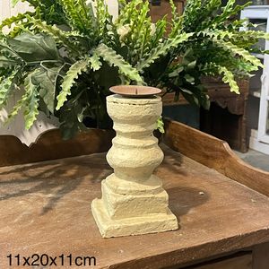 แท่นวางเทียนกระดาษพื้นผิวทำด้วยมือเป็นมิตรต่อสิ่งแวดล้อม - Product Image 1