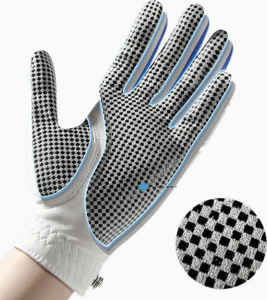New Design Professional Golf Gloves Breathable and Comfortable Customized Printed and sheepskin Golf Gloves with Custom logo - Product Image 3
