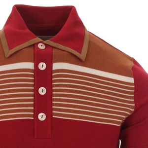 เสื้อโปโลกราฟิกสําหรับผู้ชายเสื้อกอล์ฟแขนสั้นแห้งเร็วเสื้อสวมหัว Pique Jersey พอดีปกติ - Product Image 3