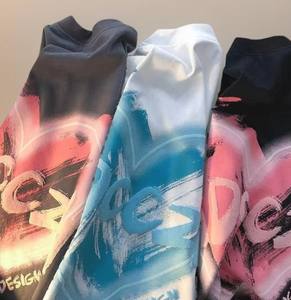 Camiseta de Alta Calidad para Mujer, Talla Grande, Corte Ajustado, Logotipo Personalizado, Impresión 3D, 100% Algodón, Antiarrugas - Product Image 4