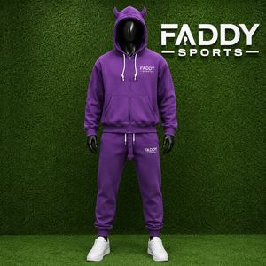 Custom Purple Devil Horns Zip Up Hoodie Streetwear Y2K <b>Gothic</b> Horned Sweatshirt Heavyweight Fleece Unisex Full Zip <b>Jacket</b> Men - Product Image 3