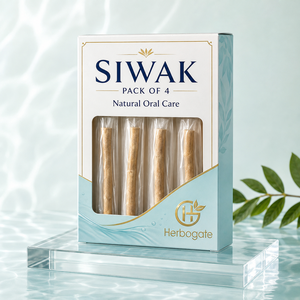 ไม้สีวัก (Siwak/Miswak) แพ็ค 4 ชิ้น ผลิตจากสมุนไพรธรรมชาติ ดูแลสุขภาพฟัน ช่วยให้ลมหายใจสดชื่น ฟันแข็งแรง และทำความสะอาดช่องปากทุกวัน - Product Image 2