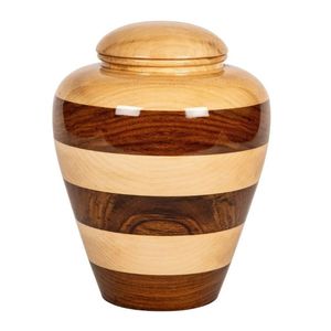 Handmade Wooden Cremation Urn <b>Box</b> <b>for</b> Adult <b>Ashes</b> Elegant Memorial Keepsake Funeral Decorative Solid Wood Urn Container <b>For</b> Sale - Product Image 1