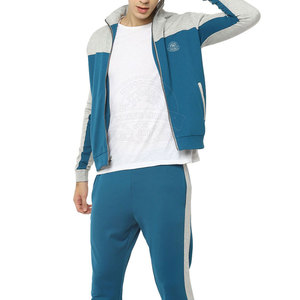 Ensemble de survêtement homme hiver 2026 à manches longues, coupe classique, haute qualité, respirant, motif uni pour tenue décontractée - Product Image 2
