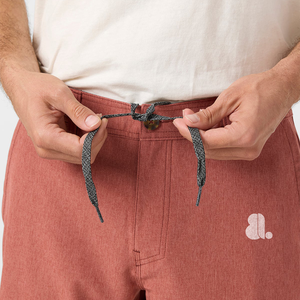 Shorts Bermuda Homme Oxford en Polyester Taille Haute avec Logo Avant, Fermeture à Cordon, Tissu Respirant, Poches, Style Décontracté - Product Image 4