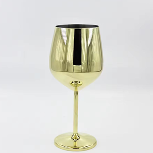 Gobelet en acier inoxydable - Style médiéval, calice à vin bleu et or pour la décoration, calice à vin bleu et or, coupe décorative personnalisée - Product Image 6