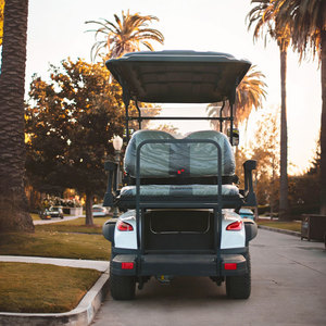 รถกอล์ฟขายส่งจากโรงงาน 4 ที่นั่ง รถกอล์ฟคลับคาร์ ใช้ได้บนถนน รถกอล์ฟไฟฟ้า พร้อมคอนโทรลเลอร์ Curtis และมอเตอร์ KDS - Product Image 3