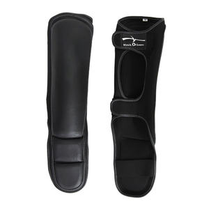 Nouvelles protections de tibias Muay Thai personnalisées avec logo OEM, pour enfants et adultes, prix économique, élastiques, haute qualité, protection professionnelle - Product Image 5