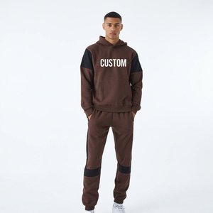 Conjunto Deportivo de Felpa de Algodón para Hombre, con Logotipo Personalizado, Corte Regular, Sudadera y Pantalones Jogger, Ropa Deportiva Urbana, Fabricante Mayorista - Product Image 6