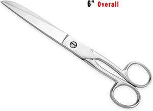 Tijeras profesionales de calidad superior aceptadas por ODM/OEM con apliques de pico de pato bordados, tijeras de sastre de acero inoxidable de 4 piezas - Product Image 4