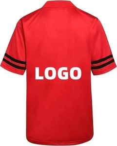 Uniforme de Fútbol Personalizado, Camiseta de Fútbol Sublimada con Diseño de Logotipo Bordado, Jersey Urbano de Talla Grande - Product Image 2