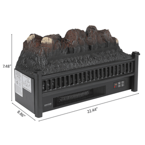 Caminetto Elettrico 1400W con Fiamma Multicolore (6 Colori), Telecomando, WIFI, Cornice Effetto Legno da 23 Pollici, da Incasso, per Adulti - Product Image 6