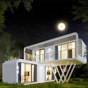 Mobil-home de luxe en conteneur, design intérieur élégant, pour glamping et séjour en camping-resort, avec équipements haut de gamme - Product Image 4