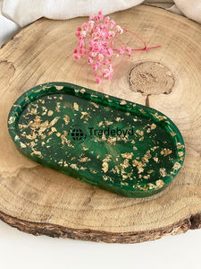 Bandeja de Servicio Decorativa de Resina Móvil de Lujo, Hecha a Mano, de Calidad Premium, Tradebyd - Product Image 4