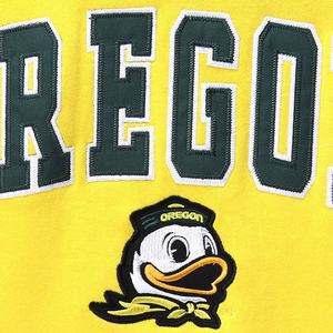Sweat à capuche respirant jaune Oregon Ducks Arch & Logo Tackle Twill pour homme - Product Image 4