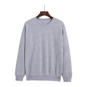 High Quality Long Sleeve Oversized <b>Sweatshirt</b> Classic <b>Plain</b> <b>Black</b> Crewneck <b>Sweatshirt</b> - Product Image 6