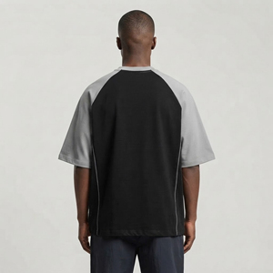 Camiseta informal extragrande de algodón, tela suave, silueta relajada, transpirable, cómoda, para hombre, camisetas extragrandes para hombre - Product Image 2