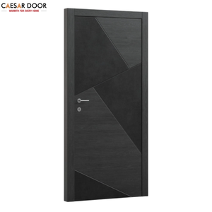 Porte double moderne en bois massif, insonorisée, finition naturelle, pour usage intérieur/extérieur, idéale pour villas et hôtels (vente en gros) - Product Image 6