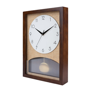 Reloj de Péndulo de Madera para Oficina en Casa, Diseño Nuevo 2025 - Product Image 1