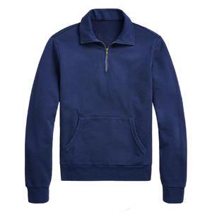 Nouveaux sweats à capuche pour hommes, mode automne, surdimensionnés, en coton, couleur unie, fermeture éclair quart de tour, prix abordable - Product Image 3
