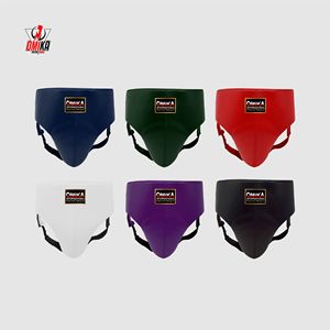 OMIKA INTERNATIONAL Protège-entrejambe de boxe professionnel unisexe – Protection en cuir résistant aux chocs pour MMA, mousse haute densité, logo personnalisé, toutes tailles - Product Image 5