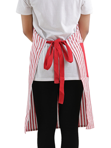 100% Cotton Sleeveless <b>Pocket</b> Apron Woven Customisable Eco-Friendly Durable Reusable Soft Daily Sanitary - Product Image 4