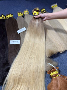 Extensions de cheveux naturels en vrac de fournisseurs vietnamiens Nasa Price Price, toutes couleurs, par Nasa Hair, 100 grammes, toutes couleurs, 65 cm - Product Image 5