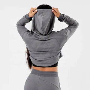 Hoodies courts respirants de fabrication professionnelle, nouvelle collection, vente chaude - Product Image 2