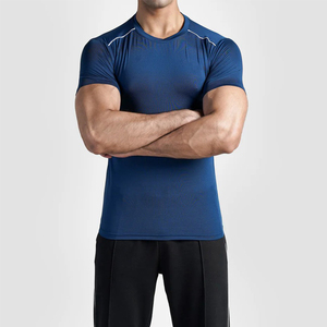 Wholesale Custom Logo Men's Half Sleeve Top Quality T-Shirts Quick Dry Breathable Eco-Friendly Comfortable Lightweight T-Shirts - Product Image 1