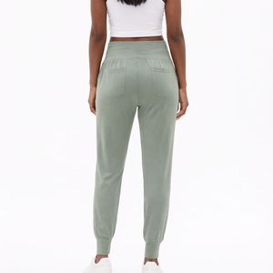 Pantalon de jogging pour femme en polyester/coton de haute qualité, respirant, vintage, écologique, avec logo personnalisé, pour le sport - Product Image 2