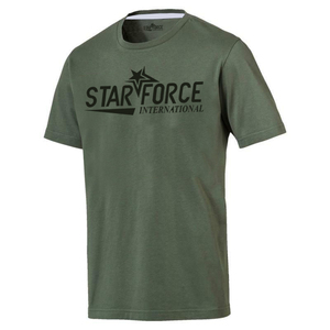 T-shirt col V 100 % coton pour homme, 180 grammes, uni, doux, vierge, séchage rapide, respirant, jersey tricoté, logo personnalisé sur le devant, streetwear - Product Image 1